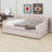 Upholstered Daybed With Light And Trundle-1519514646