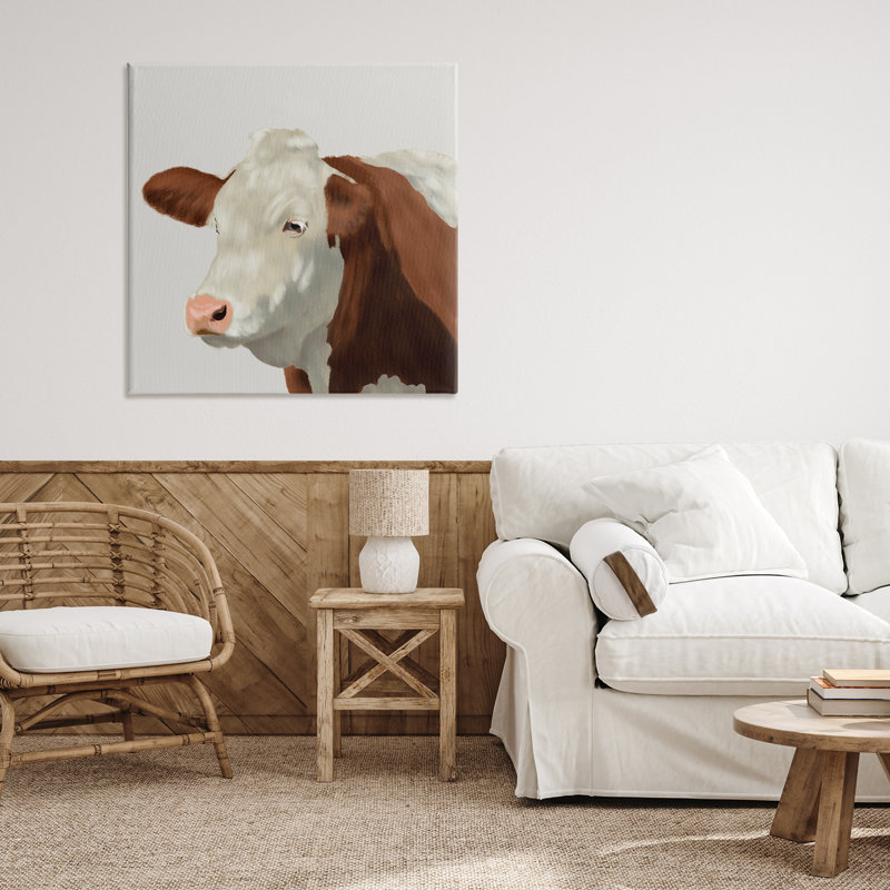 «Farm Friend», toile par Marcus Prime, H 30 po x l 30 po