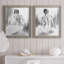 «Soft Silhouette V», ensemble de 2 reproductions sur toile-195628228-265539963-265539959