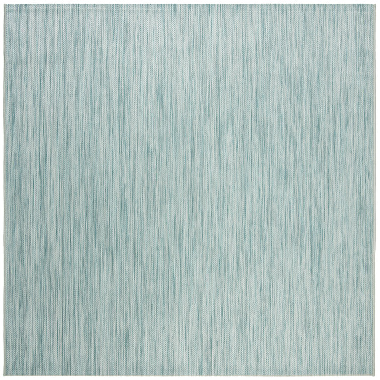 Tapis d'intérieur / extérieur de couleur unie Ephraim Performance