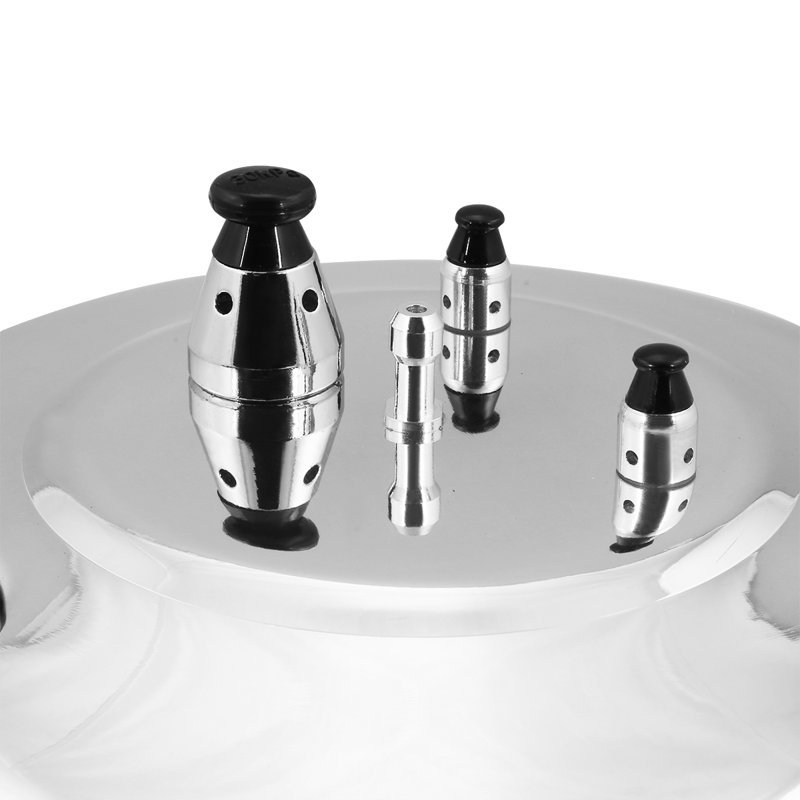 Barton Autocuiseur en aluminium avec soupape de dégagement de vapeur