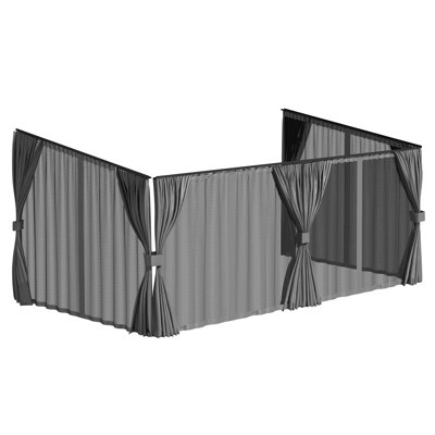 Gazebo Curtains And Netting Universal Replacement