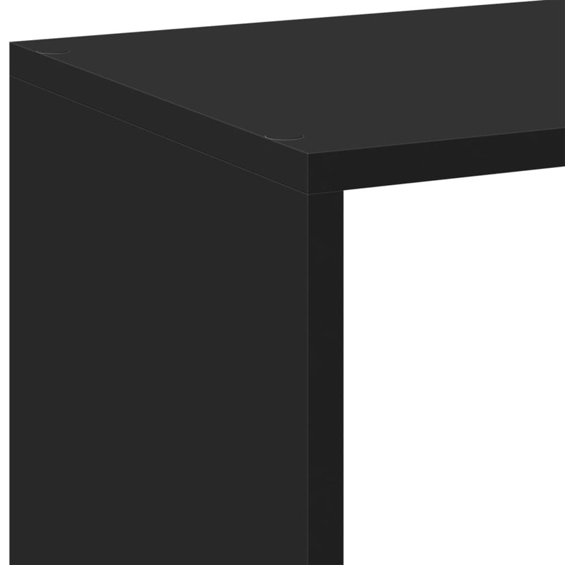 Mylo 103.5cm H x 102cm W Bookcase, Black