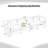 Upholstered Modular Sofa With Storage，Modern Sofa With Wireless Charging And Built-In Bluetooth Speaker In Arm-1029965659