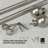 BOLAS Steel Adjustable Single Curtain Rod-94237676