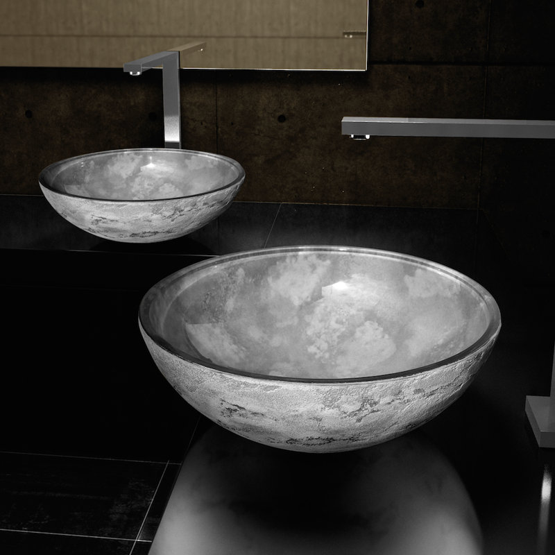 Atelier 17'' L Bathroom Sink, Gray