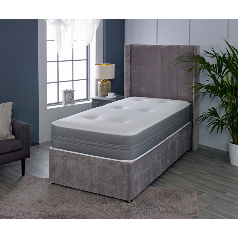 Abye White Noise Open Coil Mattress, Small Single (2'6)