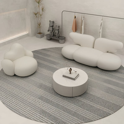 Nordic creative sofa tea table combination