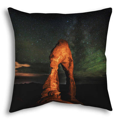 Throw Pillow, Delicate Arch, Utah by Scott Barlow