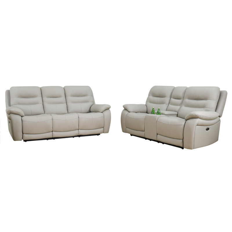 Latitude Run® Delena 2 - Piece Leather Living Room Set | Wayfair