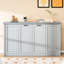 Lit simple pliant, gris - solide, lit espace uni, conscient