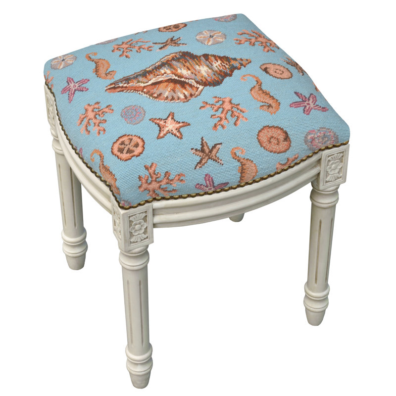 Solid Wood Accent Stool
