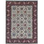 Hand-Knotted High-Quality Beige and Red Area Rug