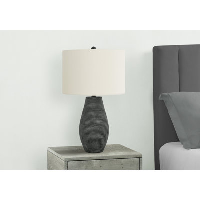 Lighting, H 24 ", lampe de table, abat-jour, contemporain