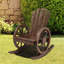 Chaise berçante de véranda Millwood Pines