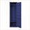 Garde-robes | Métal industriel | Bleu Cargo | Vaste espace de rangement Tige suspendue | Métal | Bleu