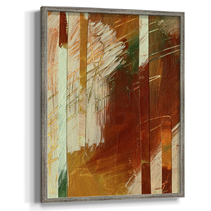 WheatenI Framed Print - Solid Wood, 30" H x 24" W