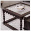Table basse vintage en bois massif