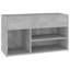 Shoe Bench 105x30x45 cm Engineered Wood