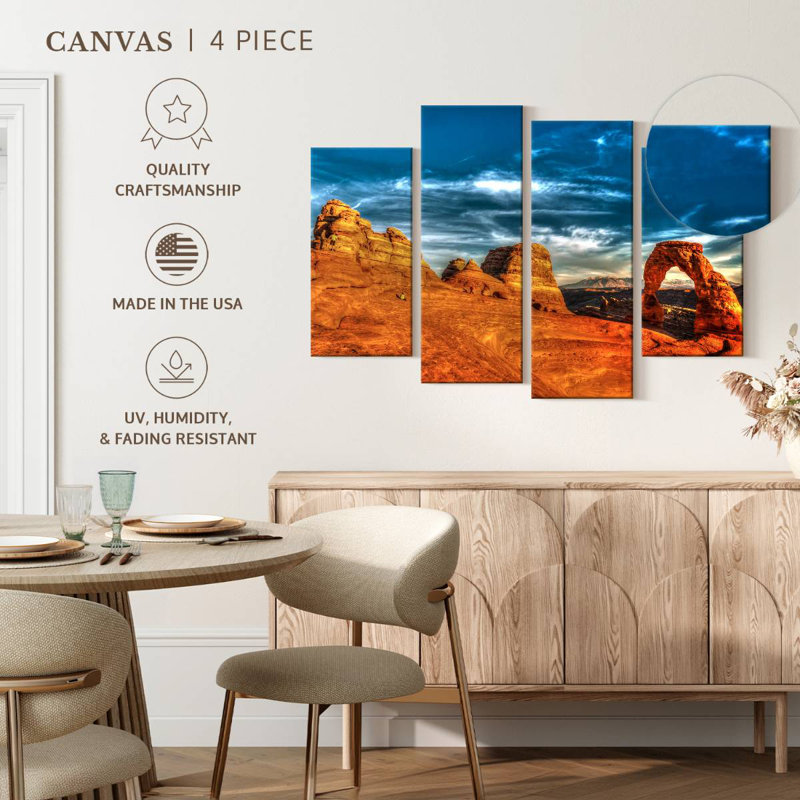Iconic Delicate Arch, 54" H x 84" W