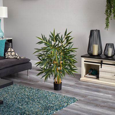Faux Bamboo Tree in Pot