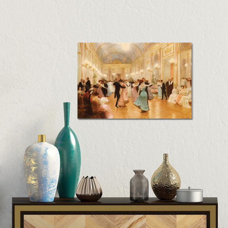 The Ball - Gallery-Wrapped Canvas Giclée, 12" H x 18" W