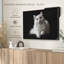 Impression sur toile de chat persan blanc-1633942115