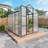 6X8 FT Polycarbonate Walk-In Greenhouse, Raised Base-128769453