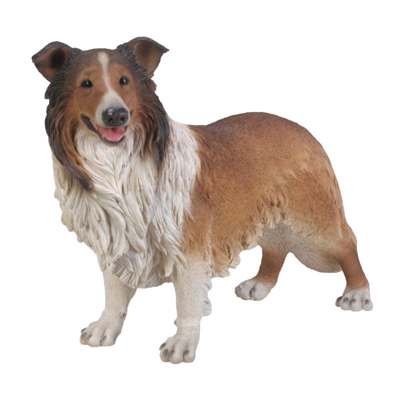 Collie Dog Statue
