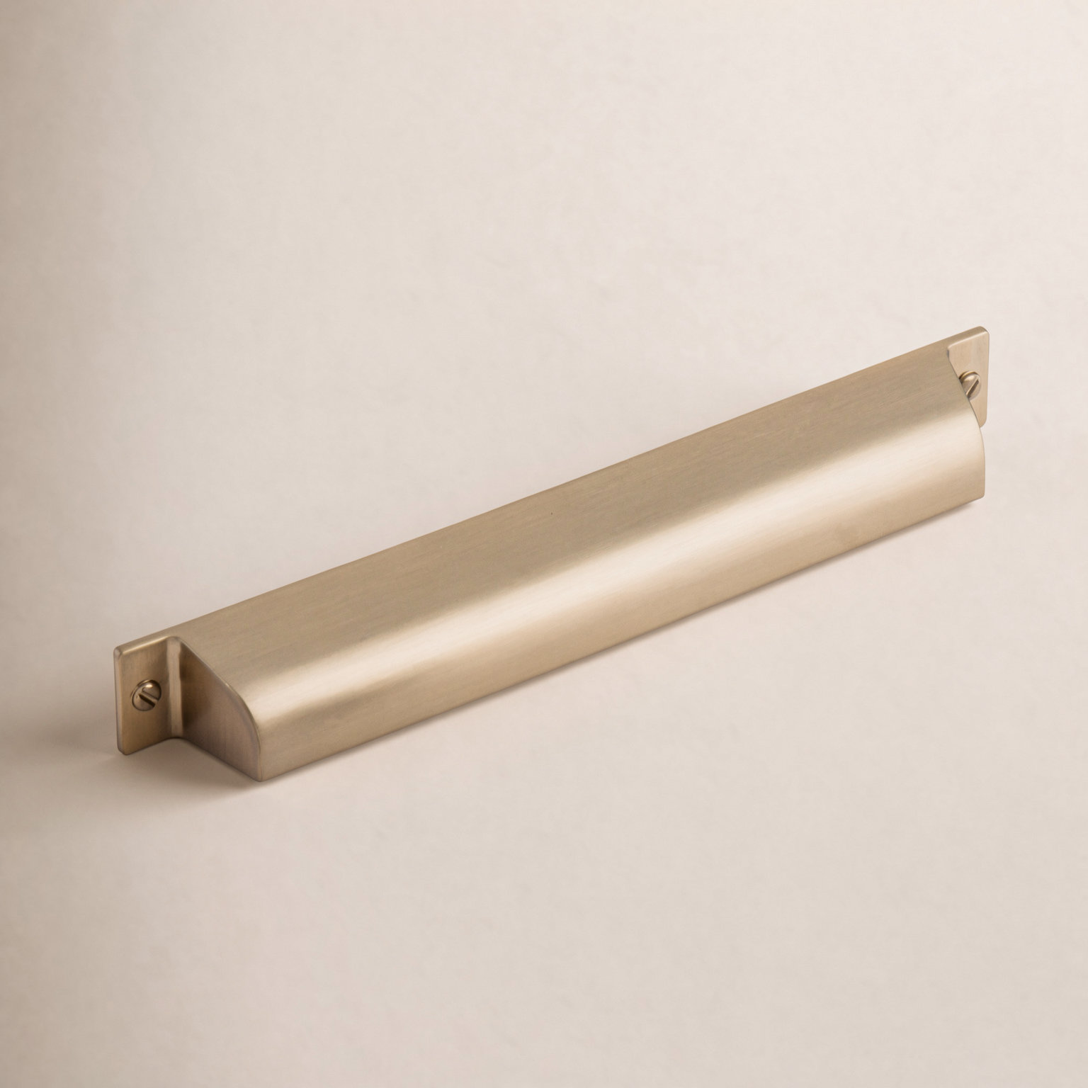 Channing Cup Bin Cabinet Pull, Honey Bronze, 7" Center to Center