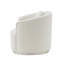 Causeuse Odette 64 po avec 2 coussins, chenille beige Odette