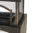 37-Inch Rectangular Metal Outdoor Wood Burning Fireplace - Outdoor Fireplace with Built-in Log Storage and Poker-Brushed Bronze,Log Burner Fire Pit for Patio Garden And Backyard