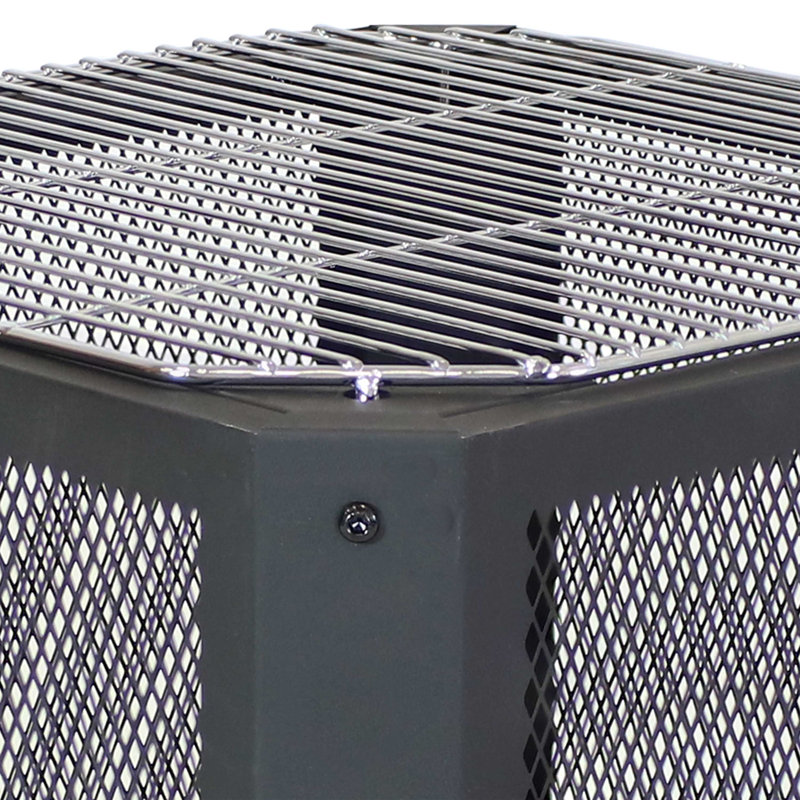 Rosston Steel Wood Burning Fire Pit