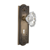 Meadows Plate with Decorative Keyhole and Chateau Door Knob