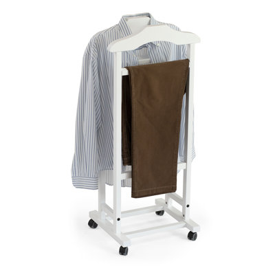 Hobner Solid Wood Freestanding Valet Stand