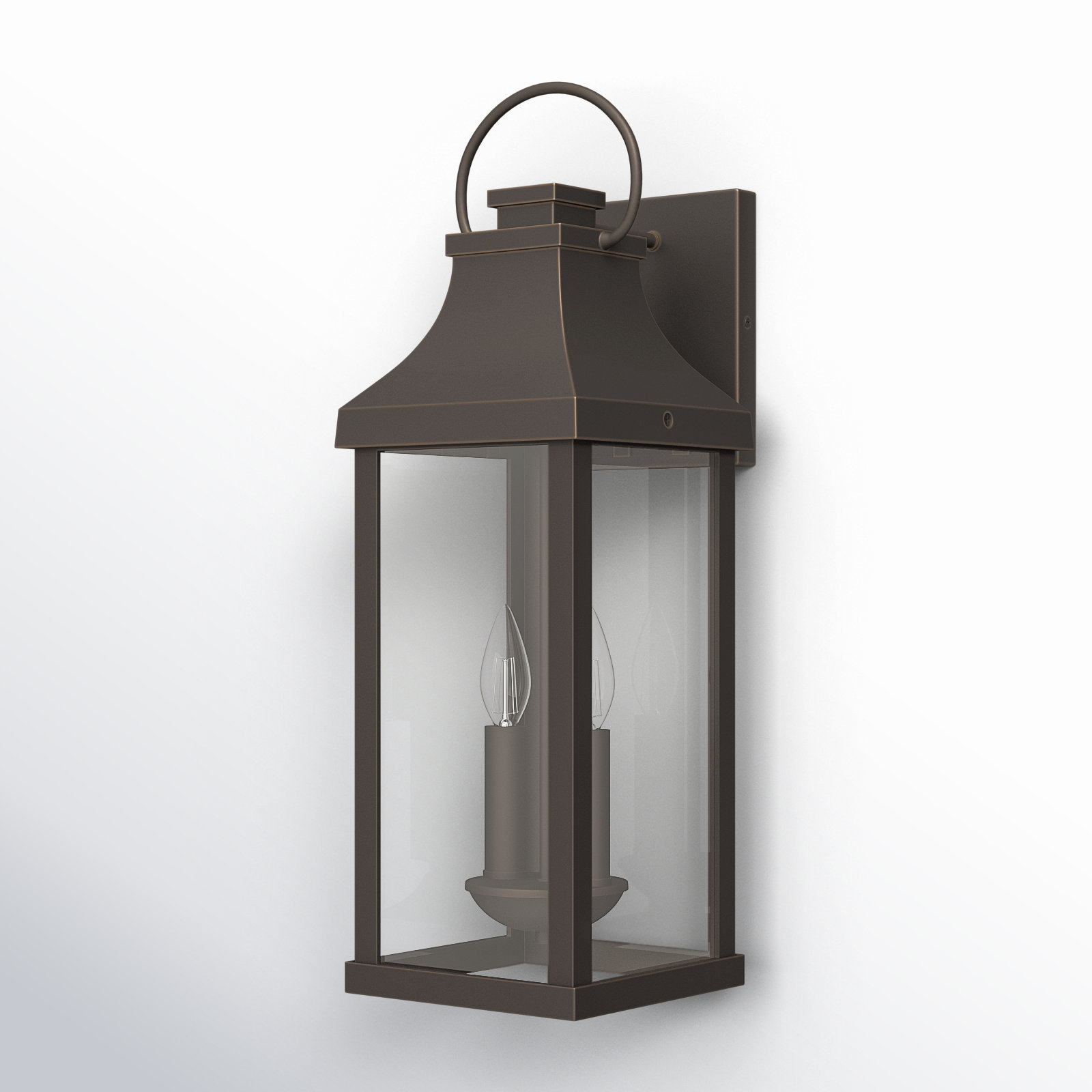 Caden 2 Light Outdoor Wall Light Reviews Birch Lane