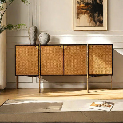 Buffet en fonte de rotin moderne moderne