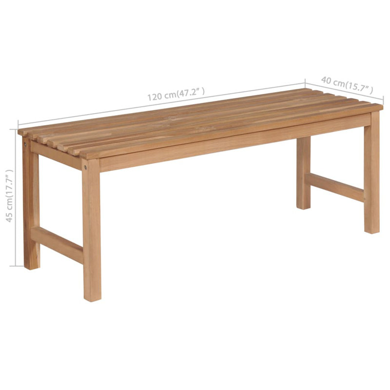 North Reading Outdoor Bench