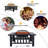 Ehab 5 Piece Multiple Wicker Seating Group