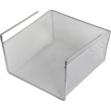 Under Shelf Metal Basket Prep & Savour Color: White