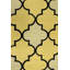 Tapis moderne touffeté à la main à motif de treillis Jatavis 5 pi x 8 pi multicolore