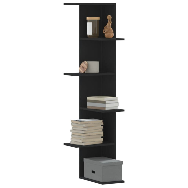 Rodaisha Floating Shelf, Black
