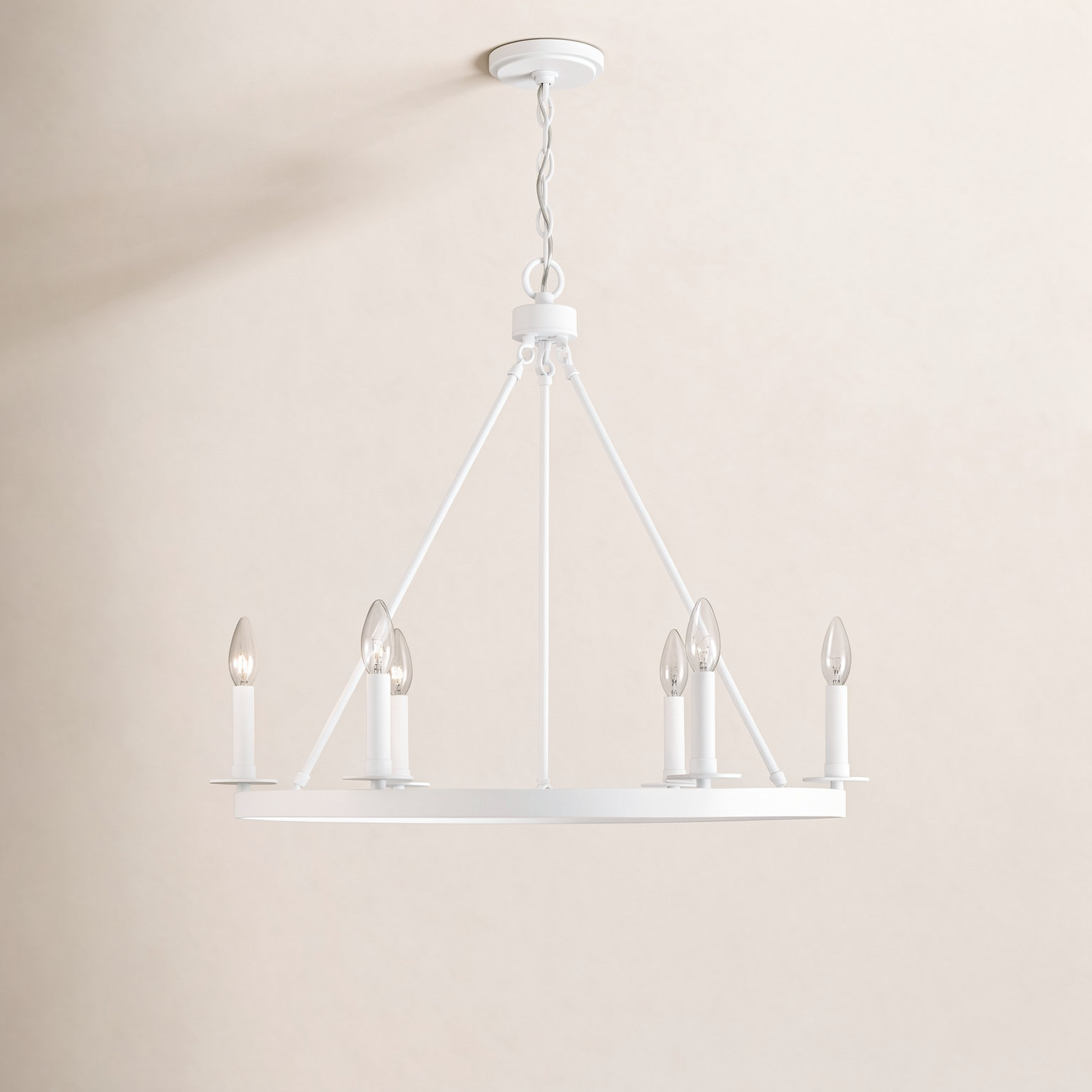 Edise 6 - Light Dimmable Chandelier