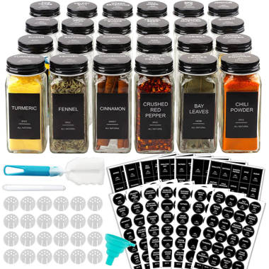 Spice labels - set of 10