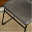 Ensemble de 2 chaises de salle à manger en similicuir Lotusville, gris antique-1895330828