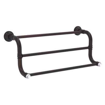 Carolina Crystal 18'' 3 Towel Bar