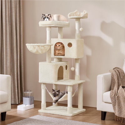 Multiple Level Cat Tree with Scratching Posts