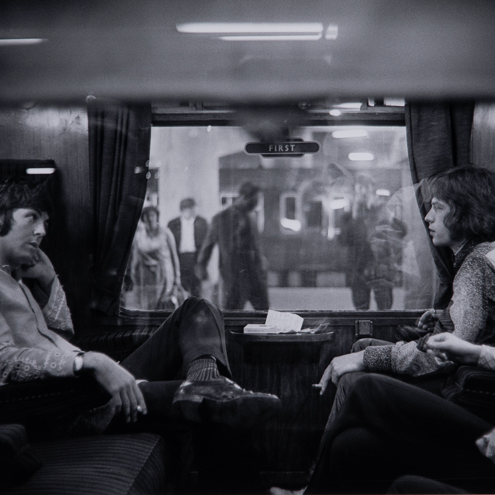 McCartney & Jagger by Getty Images, 36" H x 48" W x 2.5" D