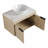 Kadavion 29.5 " W Free Standing Wall Mounted 1 Single Vanity Bathroom Vanity With Top
