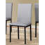 5 Piece Metal Dining Set With Laminated Faux Marble Top, Dining Table With 4 Chairs-1542292107-1542292105